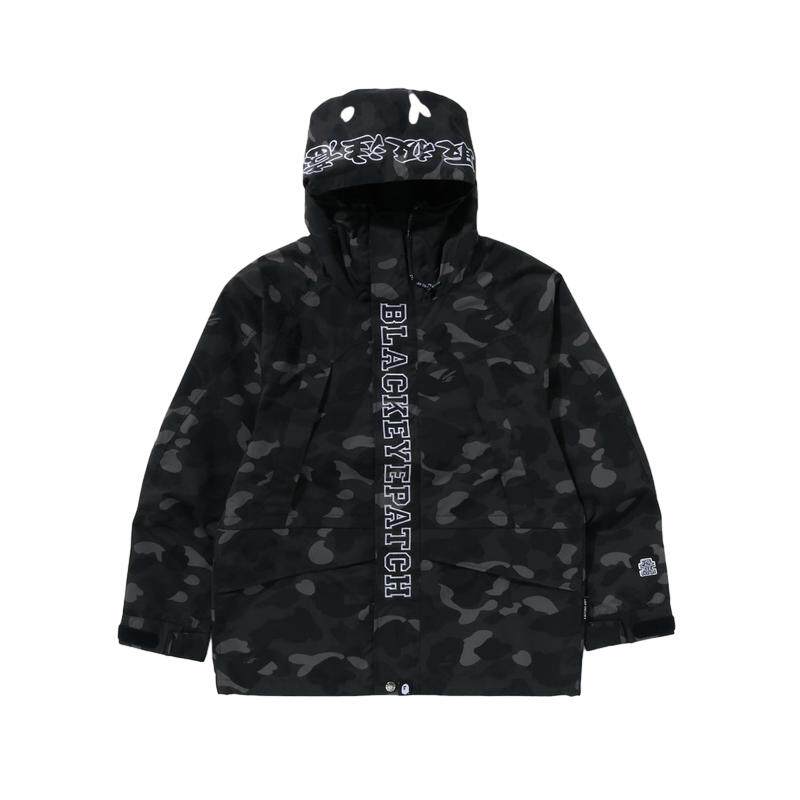 刺绣满印迷彩连帽夹克外套BAPE