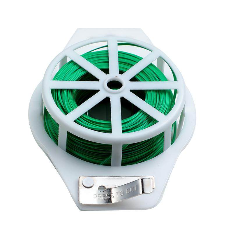 园艺捆扎线绑花扎带铁丝绑扎带捆绑带月季爬藤固定器植物卡扣架绳