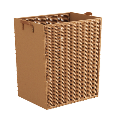 【日式藤编脏衣篮】大容量可折叠