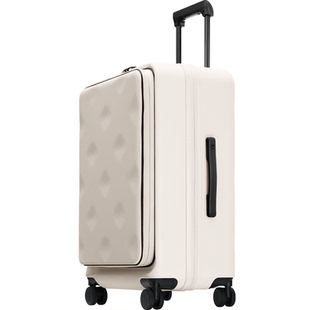 不莱玫大容量行李箱Max系列24寸前置拉杆箱旅行多巴胺登机箱密码