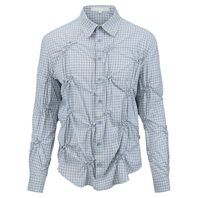 PONDER.ER x LOOKNOW2026春夏新品“ATTIRE” 缩褶衬衫