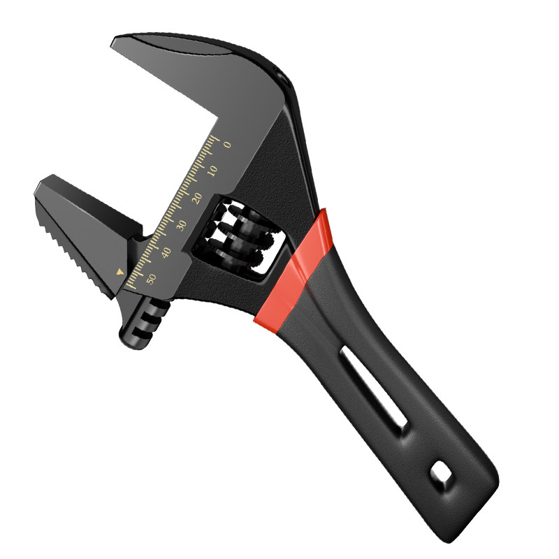 大开口活动扳手短柄活口板手多功能狭小空间卫浴专用工具正品