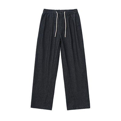 VR97仿牛仔不掉色休闲裤男秋季