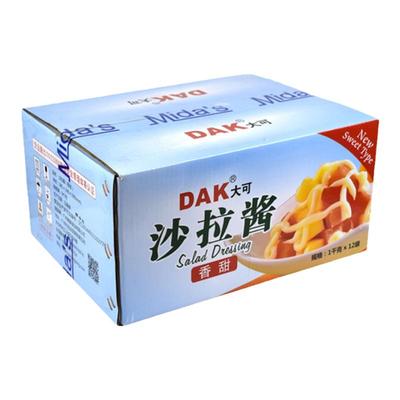 大可沙拉酱香甜味1kg整箱