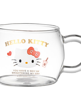 HelloKitty高硼硅耐热玻璃杯