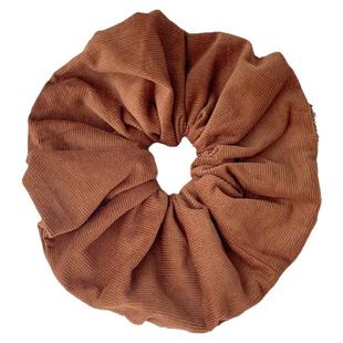 复古灯芯绒~發家韩国新款大肠发圈大号高级感扎马尾发绳发饰头饰