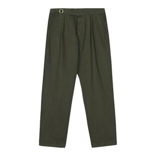 【断码福利】Chino高腰西裤男美式复古廓尔格军裤绿色休闲工装裤