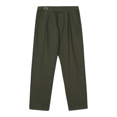 MCCEVTG厚款高腰复古休闲西裤男