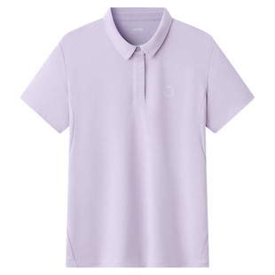 Jeep冰丝速干T恤女抗菌防晒POLO衫夏户外跑步瑜伽服透气运动短袖