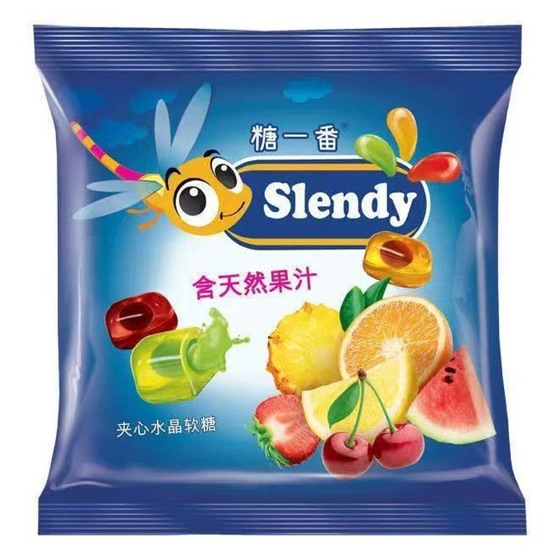 俄罗斯原装进口KDV金蜻蜓水果夹