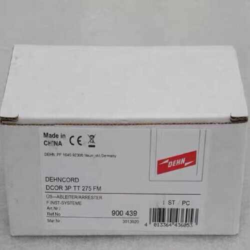 【请询价】全新DEHN盾牌防雷器 DCOR 3P TT 275 FM