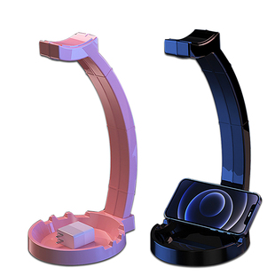 耳机架头戴式挂钩架可爱创意多功能架托电脑耳麦架子粉色耳机支架