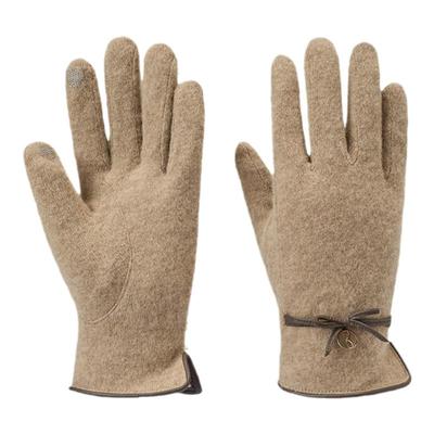 ELLE毛绒分指女士户外手套