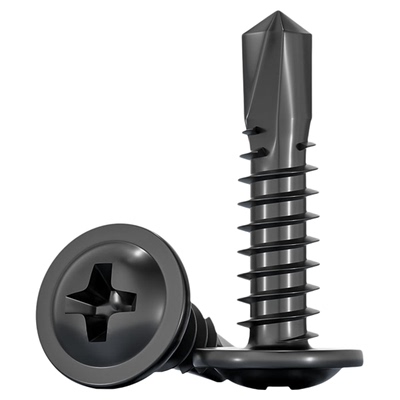 【全网热销】黑色410不锈钢钻尾