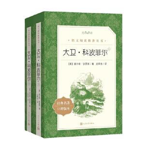 当当正版 大卫科波菲尔(上下)2册 人民文学出版社 经典名著口碑版本 原著正版书籍世界文学名著 人文版 名家名译畅销书籍