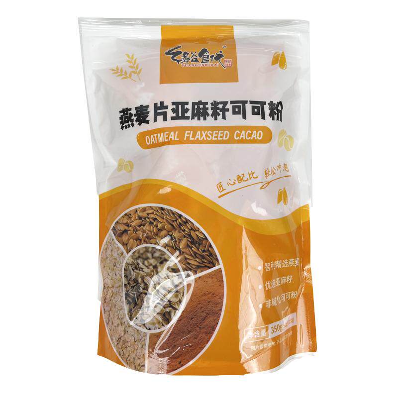 帕梅拉燕麦餐亚麻籽可可粉燕麦片