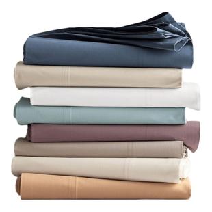 1200根床单床笠单件140支埃及棉纯棉高档三件套A类定制大尺寸秋冬