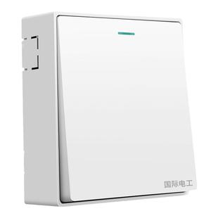 超薄明装明线电灯开关面板按钮一开单开双开二开三开四开单控家用