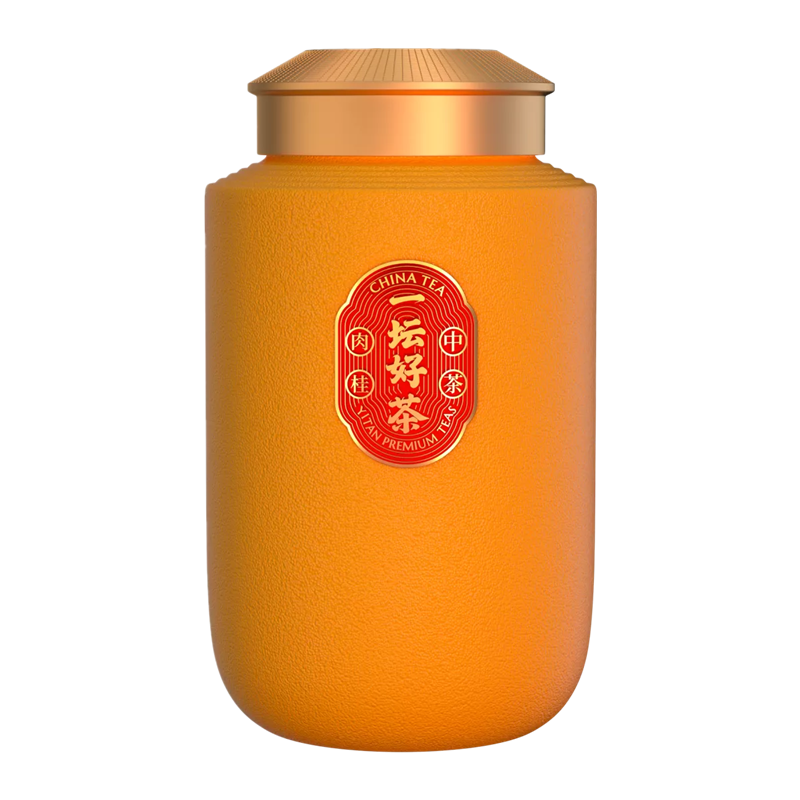 中茶海堤一坛好茶黄坛肉桂特级
