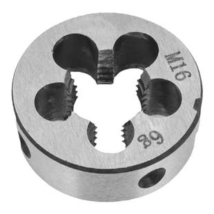 圆板牙手动套丝板牙螺纹攻牙修复套扣套装粗牙细牙外丝扳牙工具