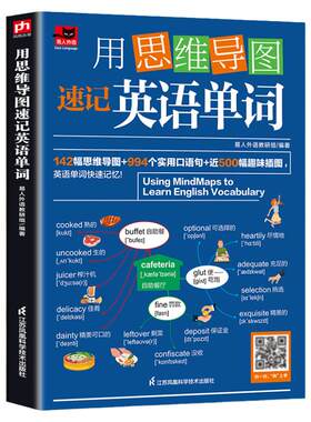 用思维导图速记英语单词用思维导图形式展示强化形象记忆背单词词根词缀词典英语词汇词源趣谈速记英语单词大全英语单词记忆法