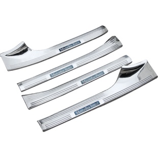 适用奔驰新E级门槛条 E260 E300L GLC260后备箱护板车门迎宾踏板