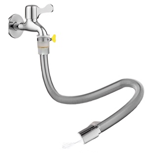不锈钢水龙头延伸器防溅水神器加长套嘴万向旋转阳台定型延长水管