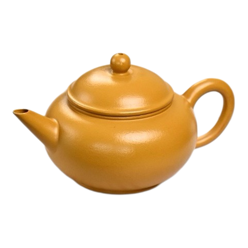 150毫升宜兴紫砂壶纯手工功夫茶壶手把壶水平壶原矿黄金朱泥壶