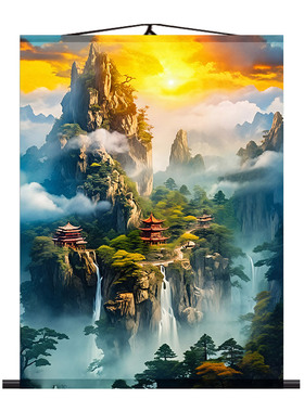 三尺三仙家堂口装饰画