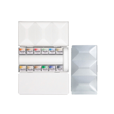 意大利美利蓝水彩颜料重搪瓷固彩