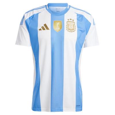 天朗足球阿迪达斯美洲杯2024阿根廷主场球迷版短袖足球服IP8409