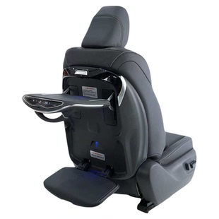 丰田埃尔法威尔法30系40系配件改装椅背小桌板脚托办公桌无线充电