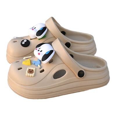 洞洞鞋女EVA包头凉鞋两穿可爱