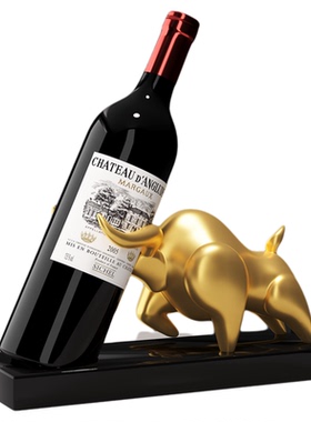 红酒架摆件轻奢高档家用客厅酒柜