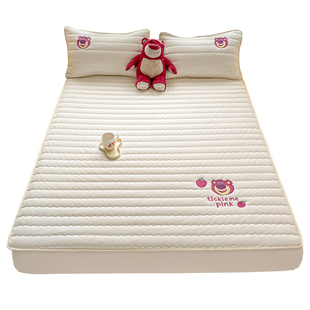 a类母婴级加厚夹棉儿童床笠纯棉100全棉2025新款四季通用保护套罩