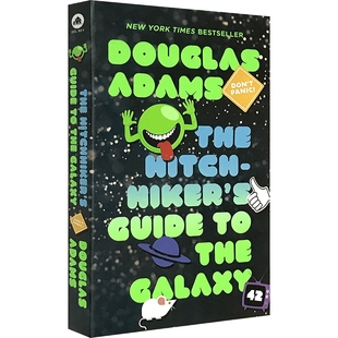 银河系搭车客指南 英文原版 The Hitchhiker's Guide to the Galaxy 英文版科幻小说 道格拉斯亚当斯 银河系漫游指南 进口书籍正版