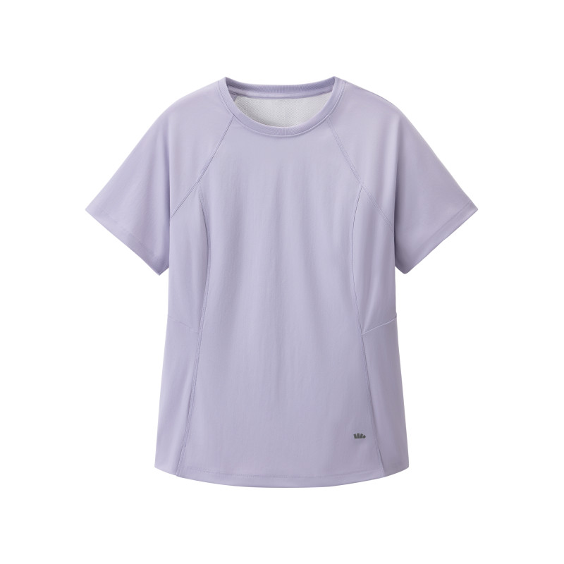 蕉下女士速干户外T恤春夏凉感冰丝运动上衣遮热透气山系纯色短袖