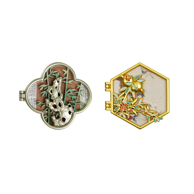 苏州博物馆翻页金属冰箱贴