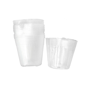 蝴蝶兰专用营养杯种植杯兰花栽培花盆石斛兰育苗透明塑料盆营养钵