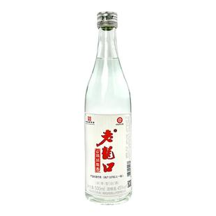 老龙口白酒精品龙香浓香型52度500ml纯粮食酿造光瓶高度口粮酒水