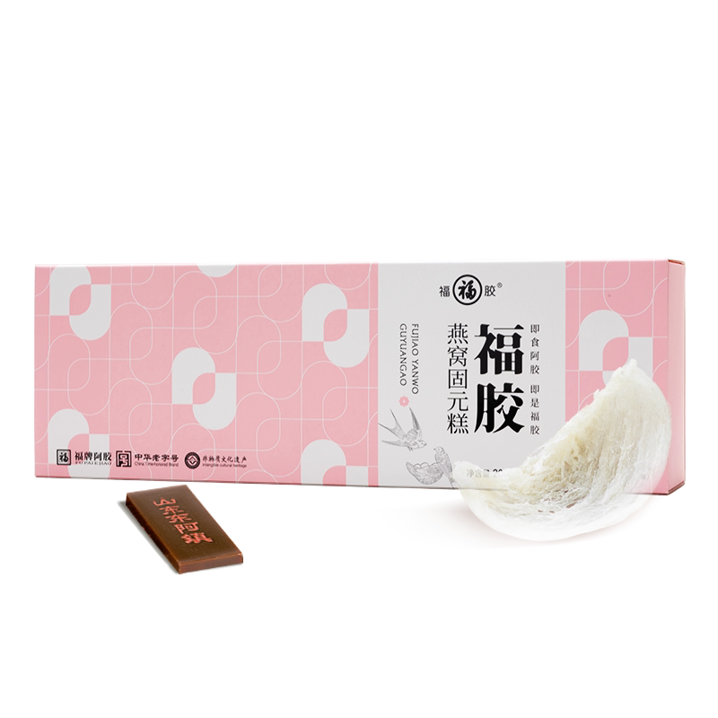 中秋礼盒】福牌阿胶即食固元糕200g即食阿胶糕营养品中秋送礼佳品