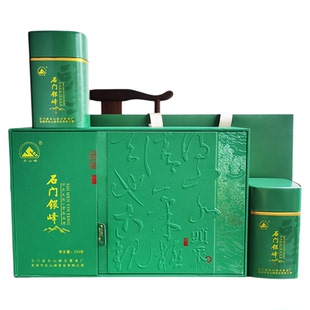 石门银峰2025新茶明前嫩芽礼盒装东山峰高山云雾绿茶明前茶叶送礼