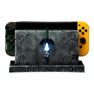 塞尔达主题NS创意底座壳装饰件switchOLED王国之泪周边礼物3D打印
