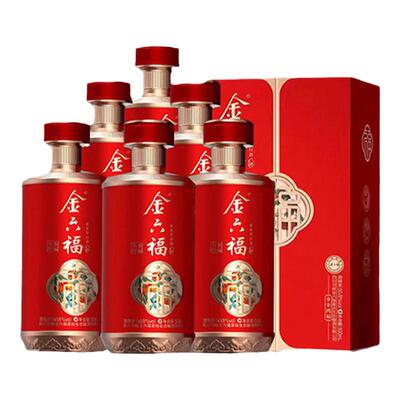金六福白酒50.8度兼香型高档白酒