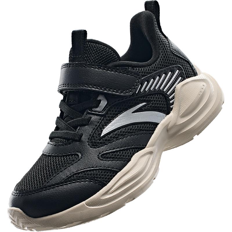 安踏儿童运动鞋男童2025秋冬款男童跑步鞋宝宝轻便跑鞋童鞋小白鞋