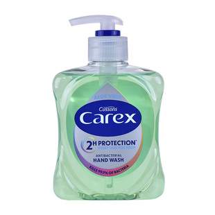 居家防疫常备英国进口加信氏carex抑菌洗手液250ml4款任选
