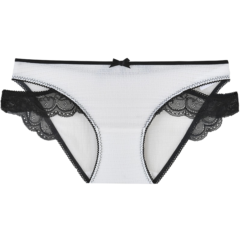 3件129|【小甜心】MYBODY商场同款内裤女性感蕾丝网纱高级三角裤