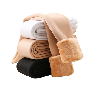 女童连裤袜秋冬季儿童舞蹈袜白色打底裤春秋款薄绒跳舞袜加绒加厚