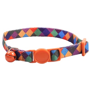 超轻猫咪项圈小猫编织项链颈圈铃铛防窒息舒适安全扣宠物装饰用品