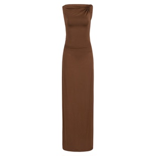 OTHERSTORE 酒心巧克力 浪漫性感修身裙子女设计感显瘦收腰连衣裙